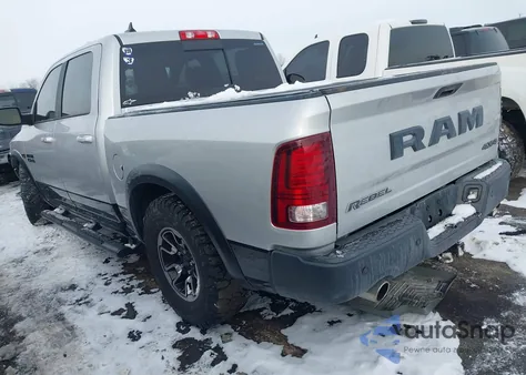 2018 Ram 1500 Rebel 4X4 5'7 Box z USA, uszkodzony, nr VIN 1C6RR7YTXJS156435